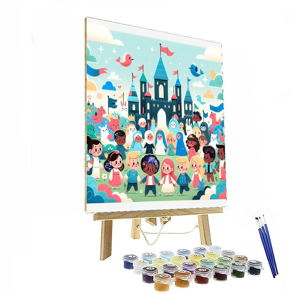 Enchanted Kingdom Paint By Numbers