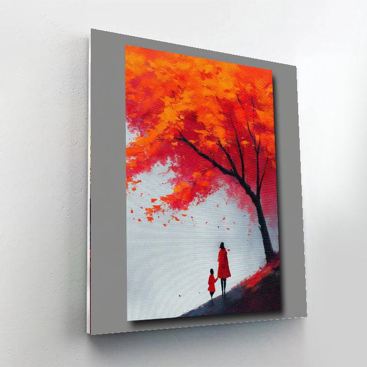 Crimson Canopy Paint By Numbers Kits