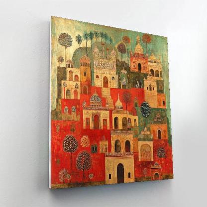 Nandalal Bose Inspired Roots Of Culture  Painting Number Kit