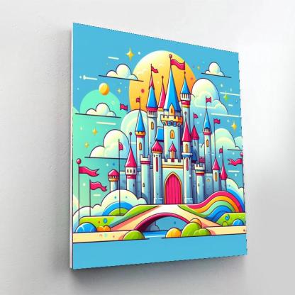 Mystic Castle Adventure Number Painting