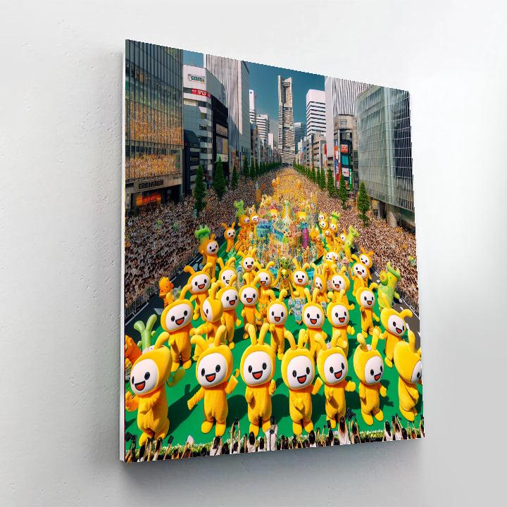 Pikachu Outbreak - Yokohama Paint By Numbers Kits