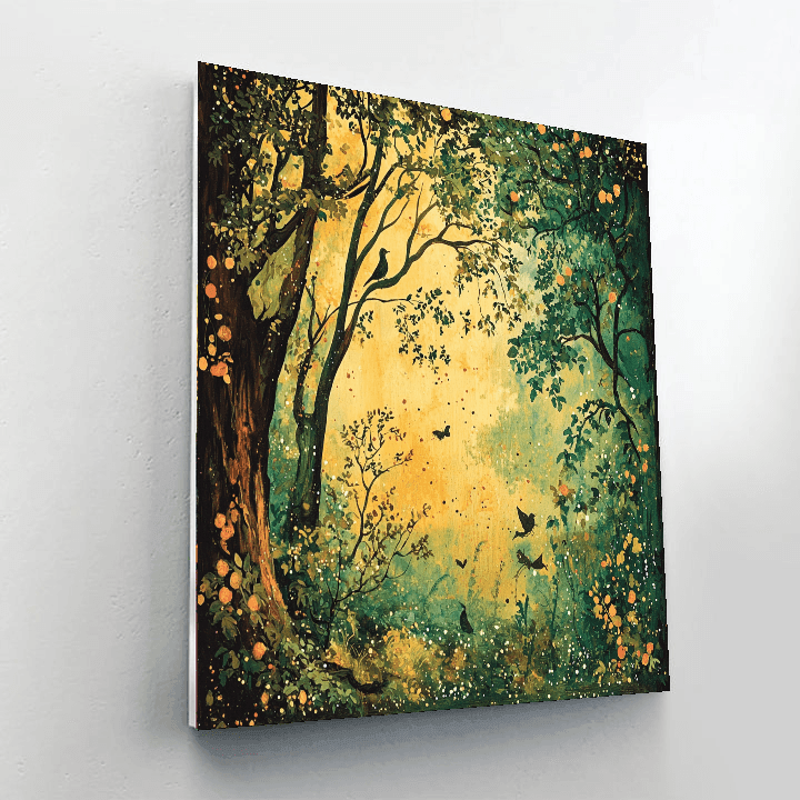 Arthur Rackham Inspired The Heart Of The Forest  Paint By Color