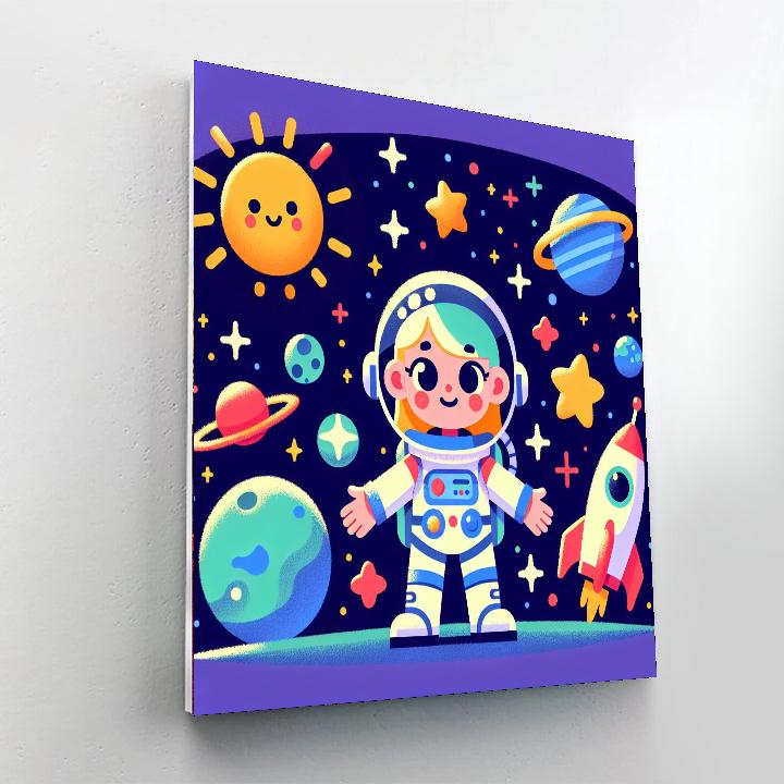 Galactic Explorer's Odyssey DIY Paint By Numbers