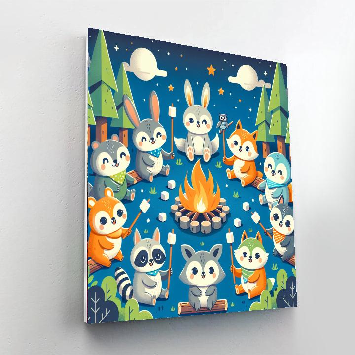 Creative Critter Campers Paint By Numbers Kits