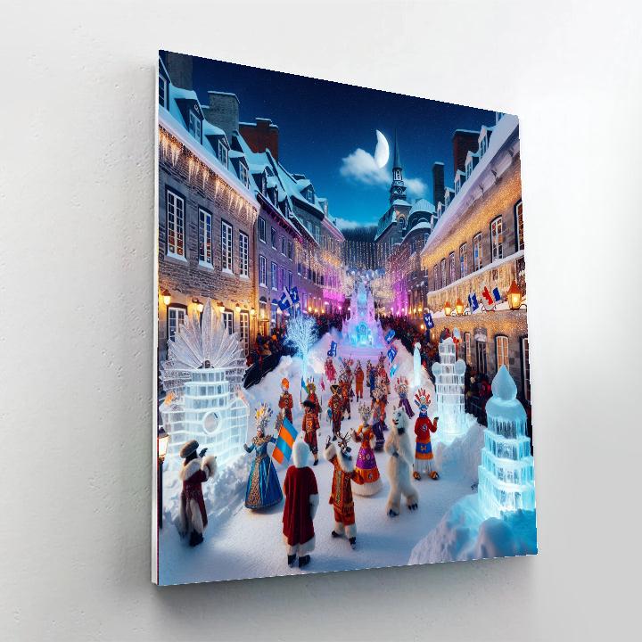 Mardi Gras - Quebec City Paint By Number