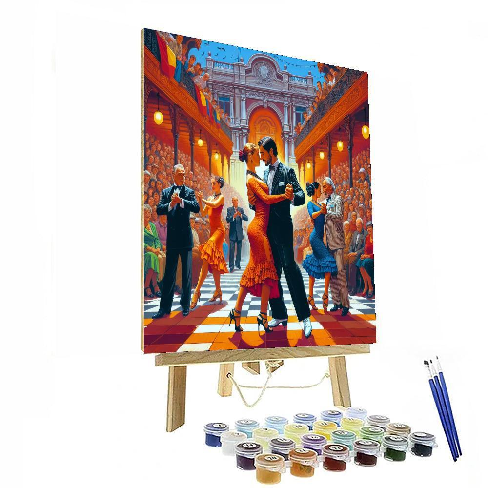 Festival Internacional De Tango - Buenos Aires Painting By Numbers Kit