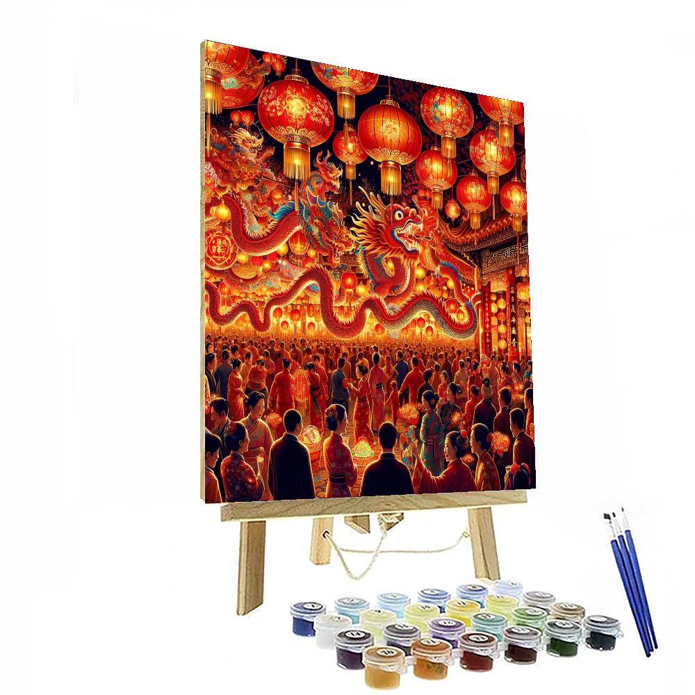 Lunar New Year Celebration Paint By Numbers Kits