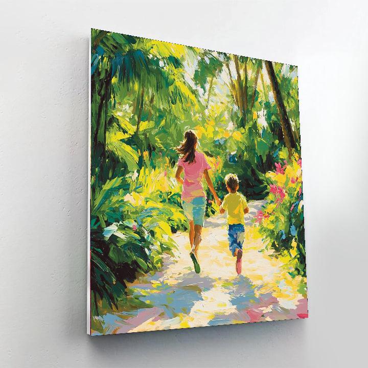 Moments Of Play Number Painting