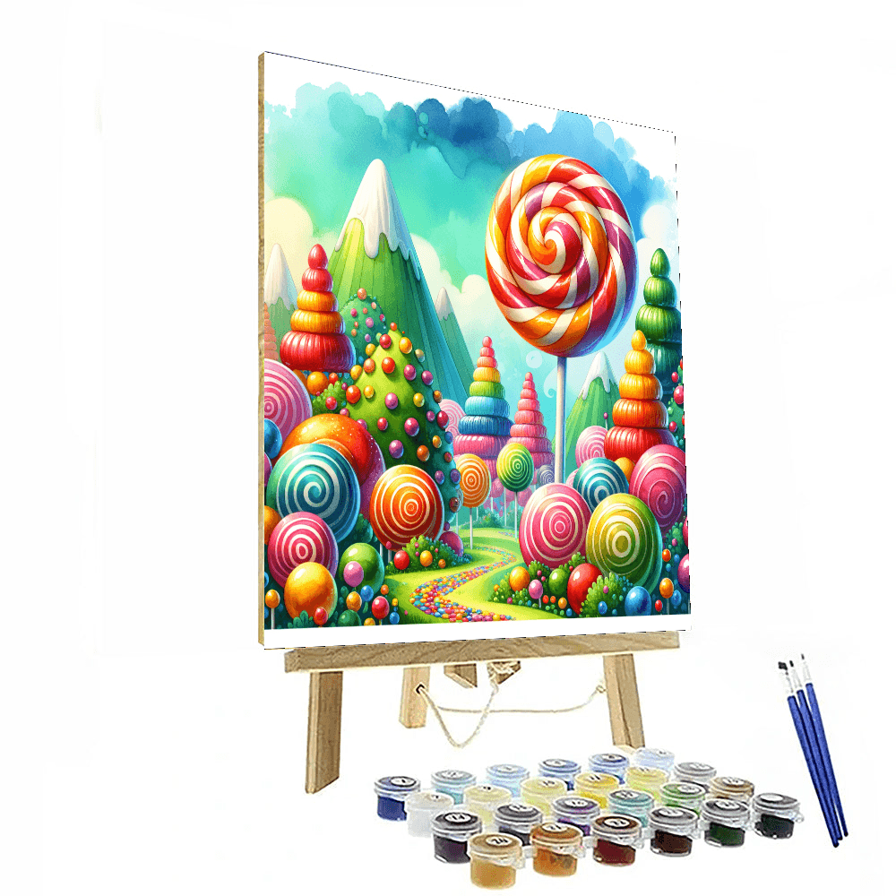 Adventures In Candyland Paint By Numbers Kits