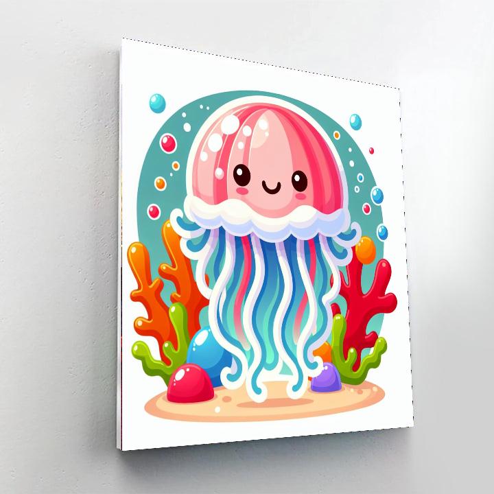 Joyous Jelly Jamboree Numbered Painting Kits