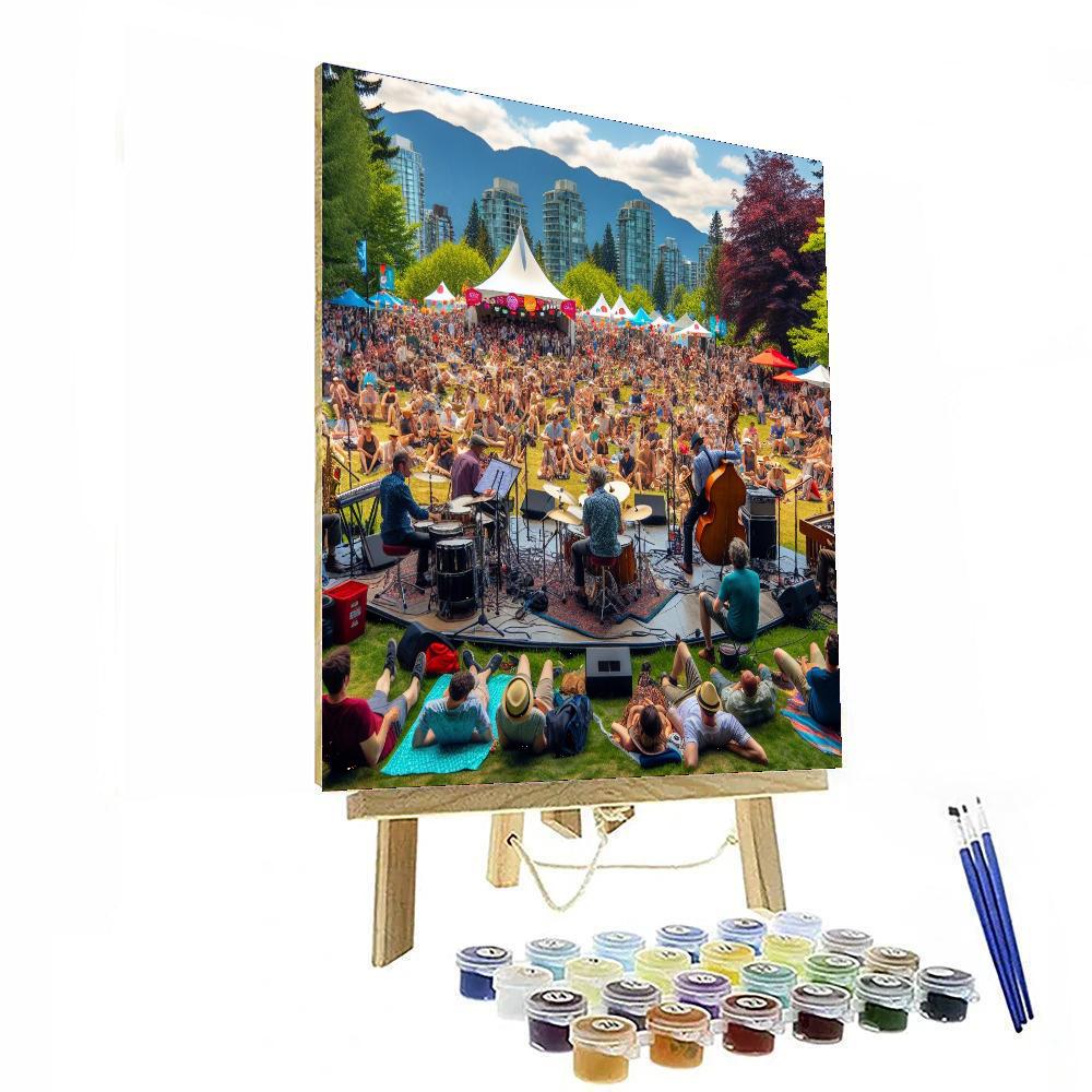 Vancouver International Jazz Festival - Vancouver, Canada Numbered Painting Kits