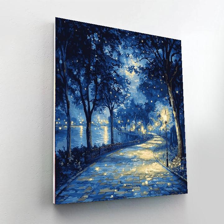 A Picnic Under The Stars DIY Paint By Numbers