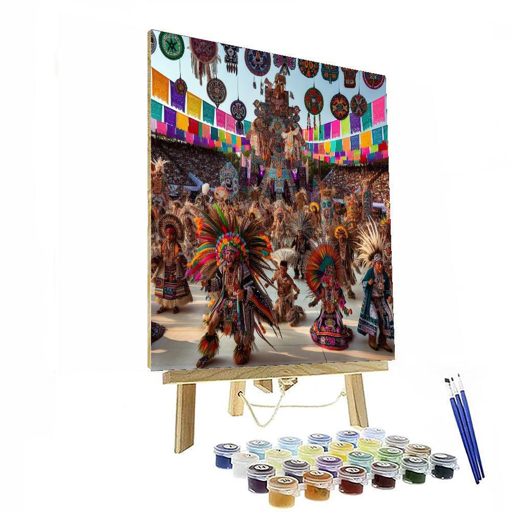 Festival Internacional De Guelaguetza - Oaxaca, Mexico Paint By Number