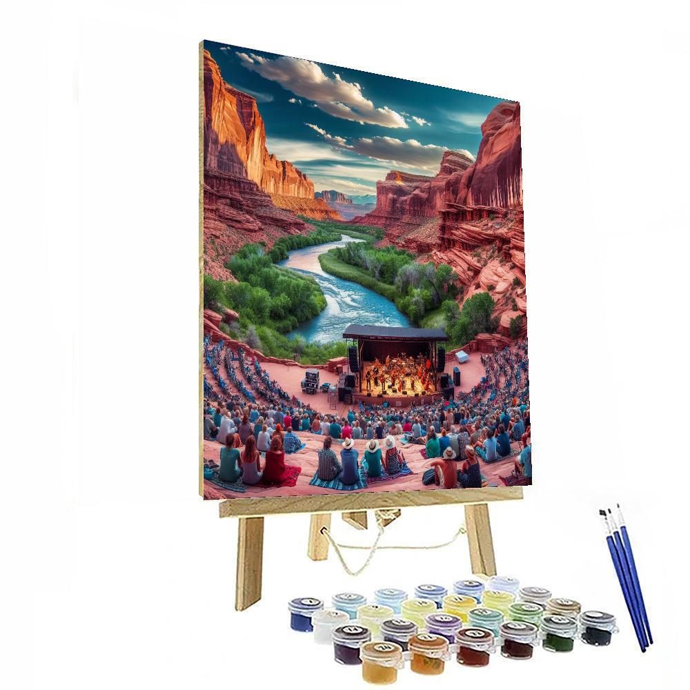 Moab Music Festival - Usa Painting Number Kit