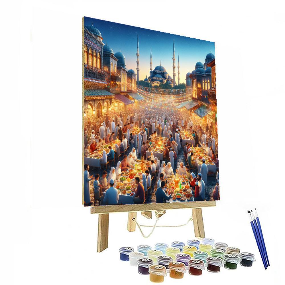 Eid Al-fitr Festival - Istanbul, Turkey Paint By Number