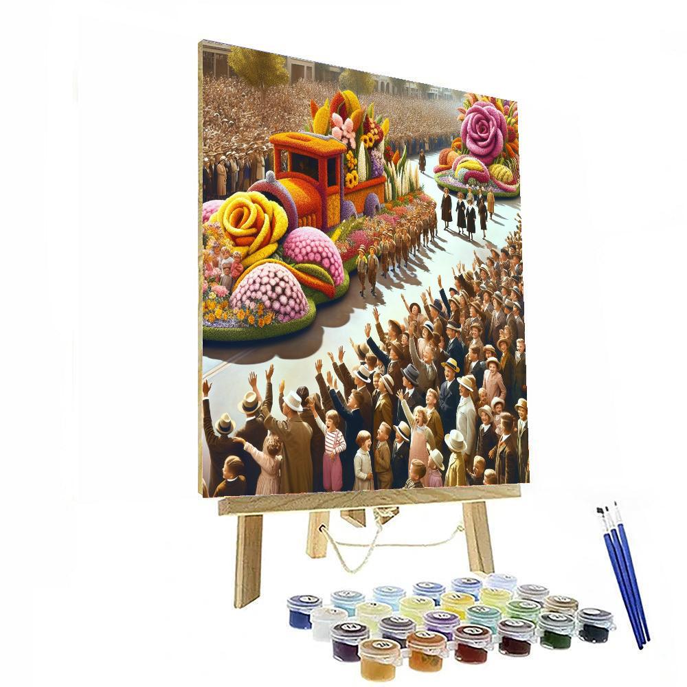 The Carnival Of Flowers Paint By Numbers Kits