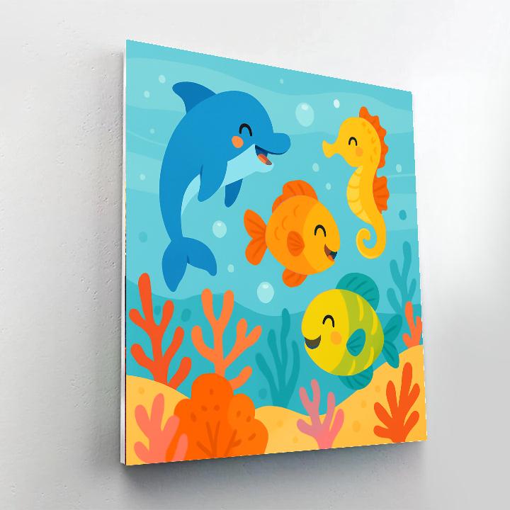 Wondrous Ocean Exploration DIY Paint By Numbers