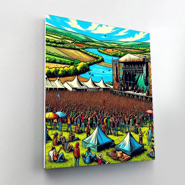 Garorock Festival - France Paint By Numbers