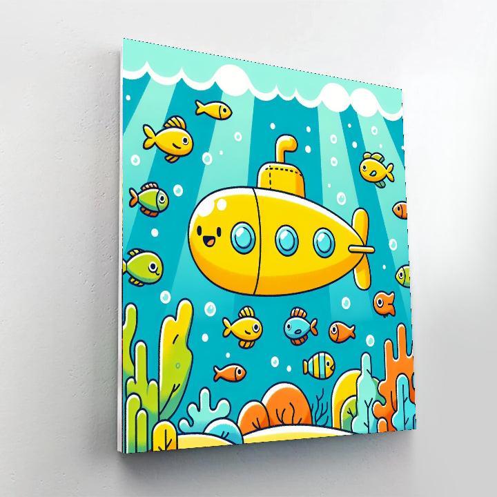 Happy Ocean Odyssey Paint By Numbers Kits