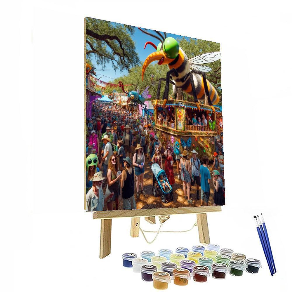 The Great Texas Mosquito Festival Paint By Color