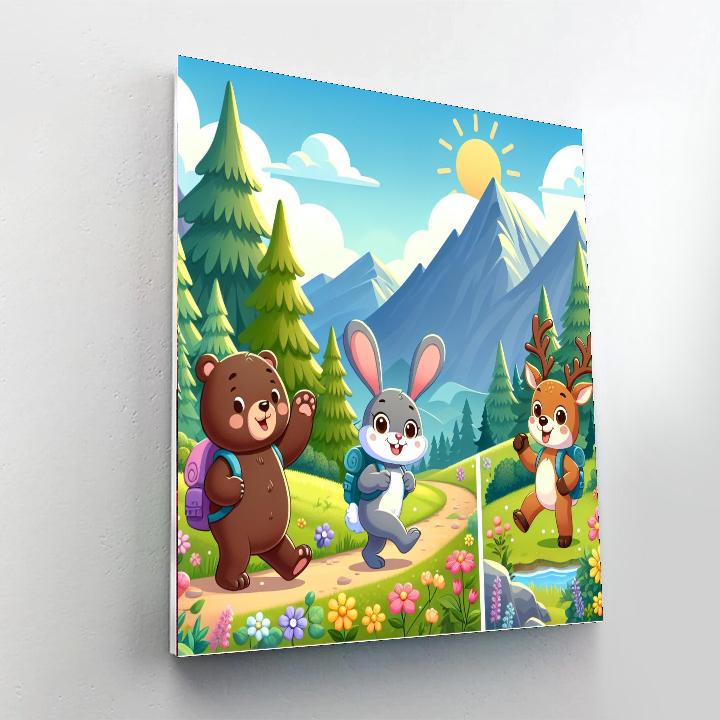 Mighty Mountain Adventure Paint By Numbers Kits