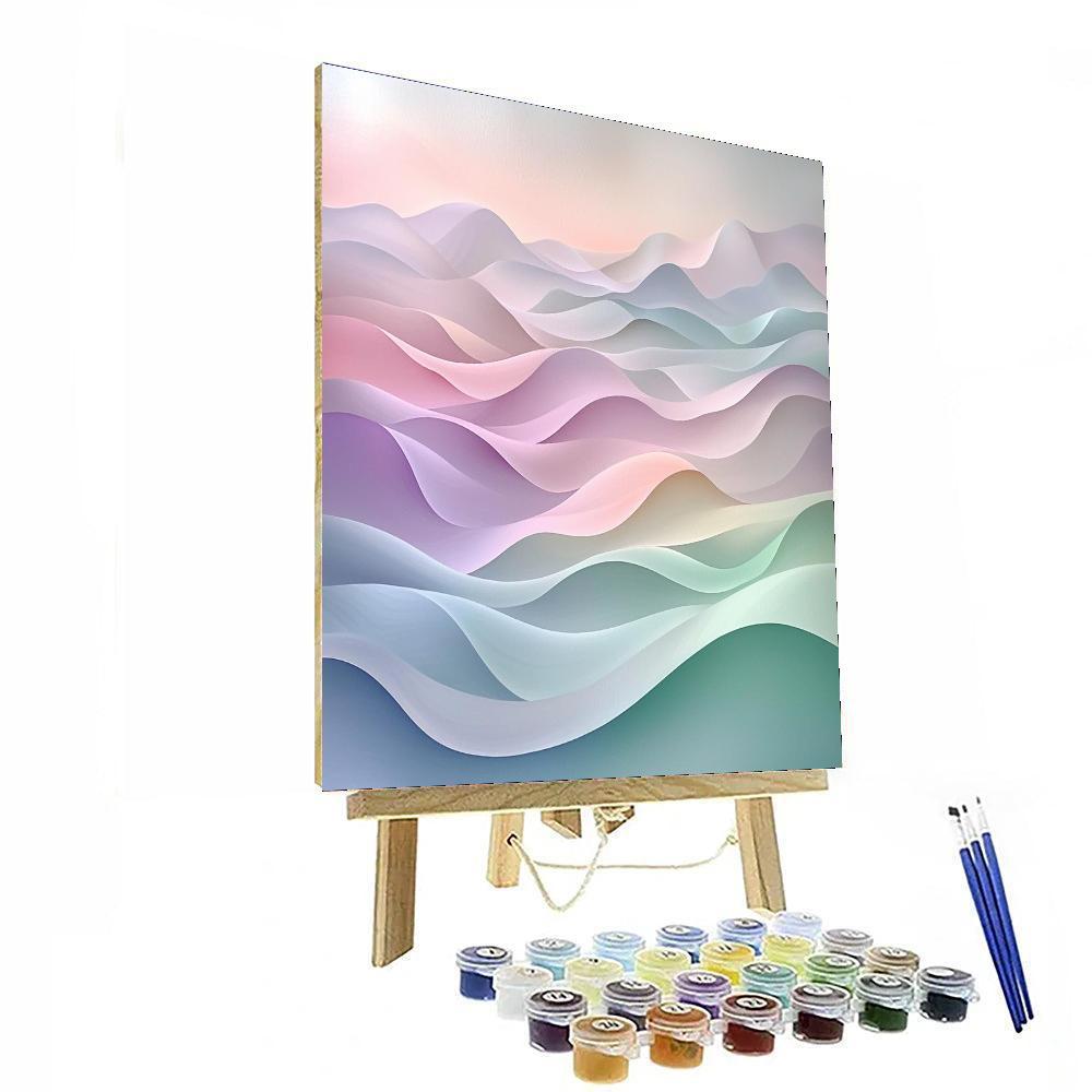 Michelangelo Inspired Divine Whispers  Paint By Numbers