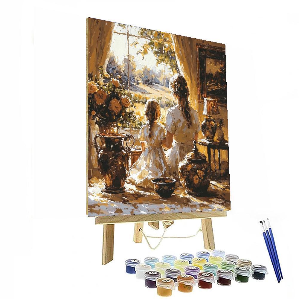 Timeless Connections Number Painting