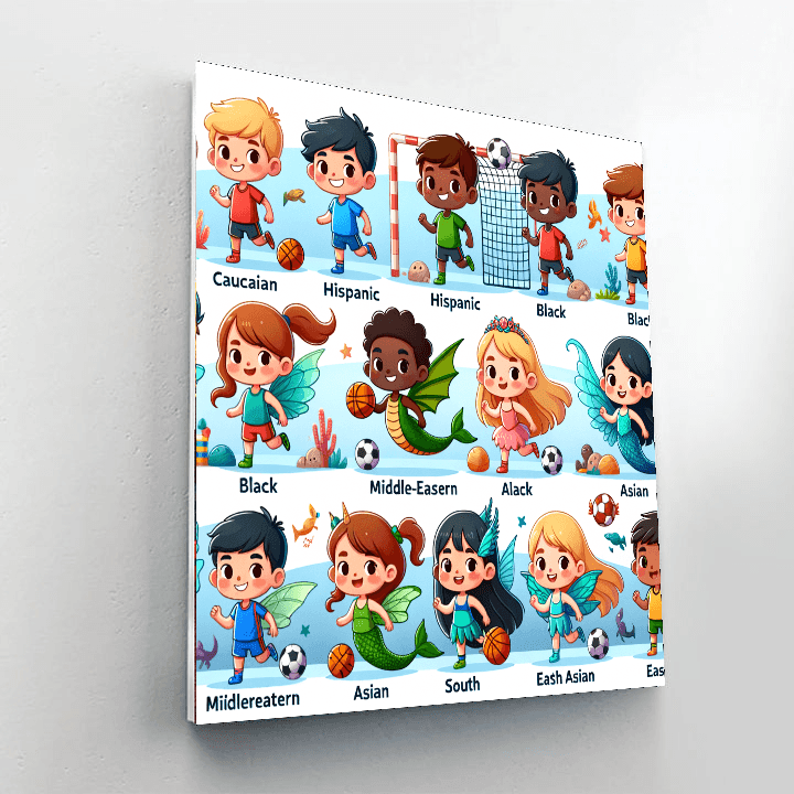 Fantasy Sports Day Paint By Number