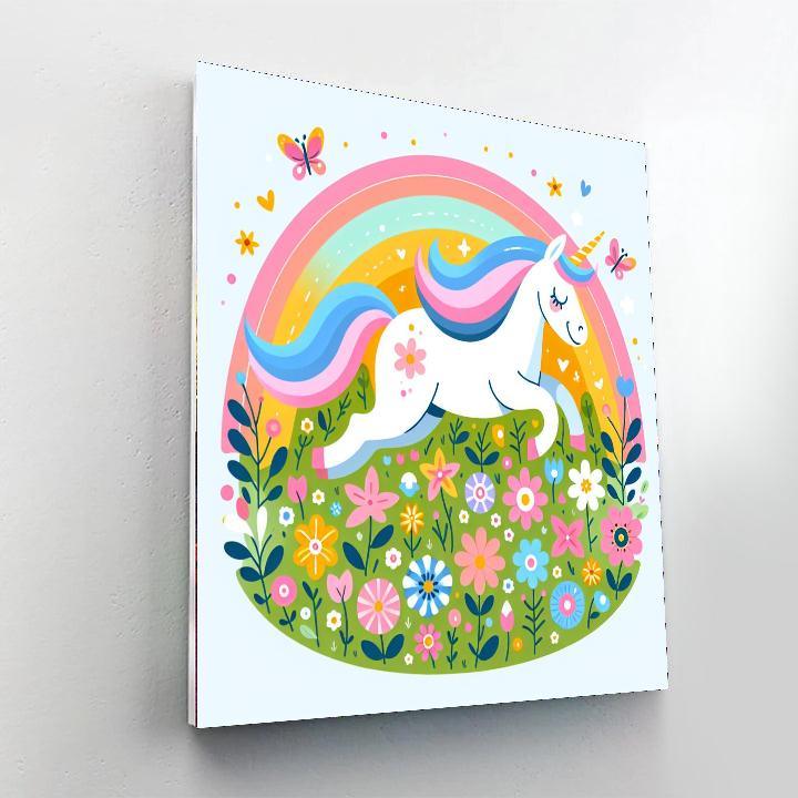 Magical Unicorn Tales DIY Paint By Numbers
