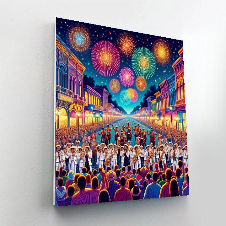 Festival De La Luz - Costa Rica Paint By Numbers Kits