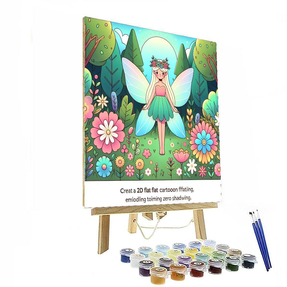 Fairy Wonderland Delight Number Painting