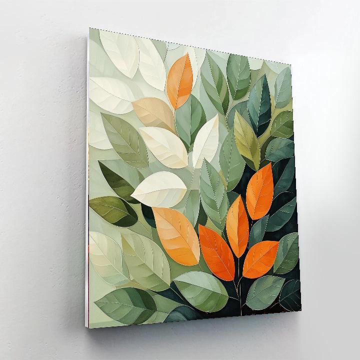 Leonardo Da Vinci Inspired Veils Of Nature  Paint By Number