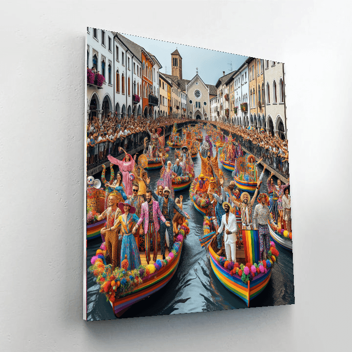 Pride Amsterdam - Netherlands Paint By Color