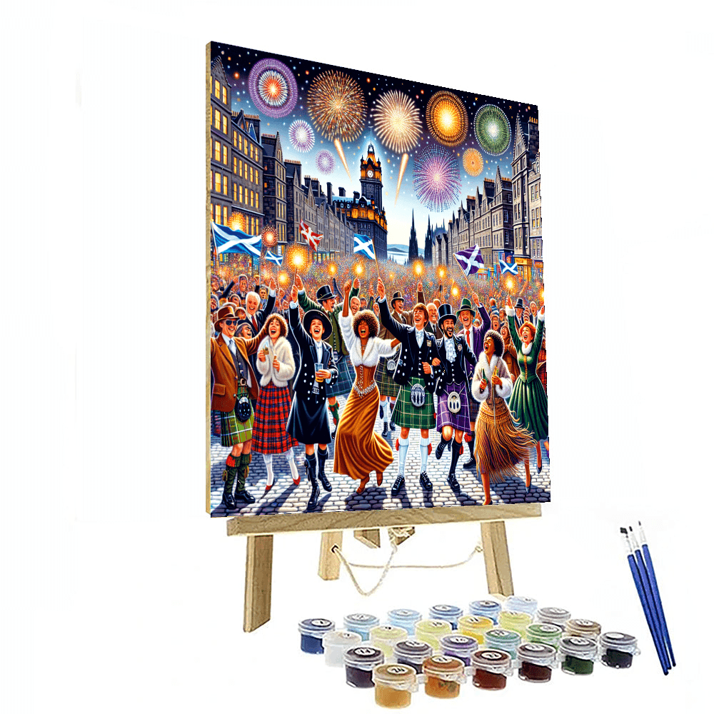 Hogmanay - Edinburgh, Scotland Paint By Number