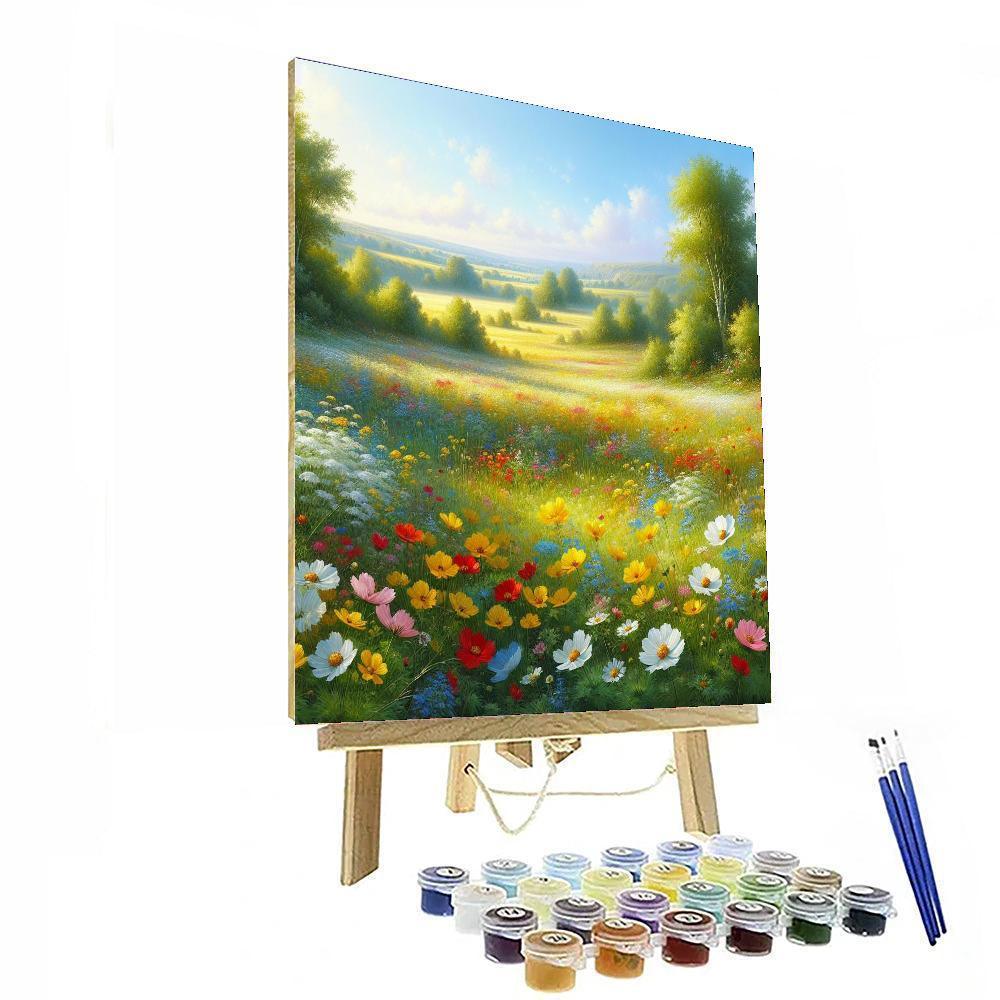 Meadow Breeze Escapade Number Painting