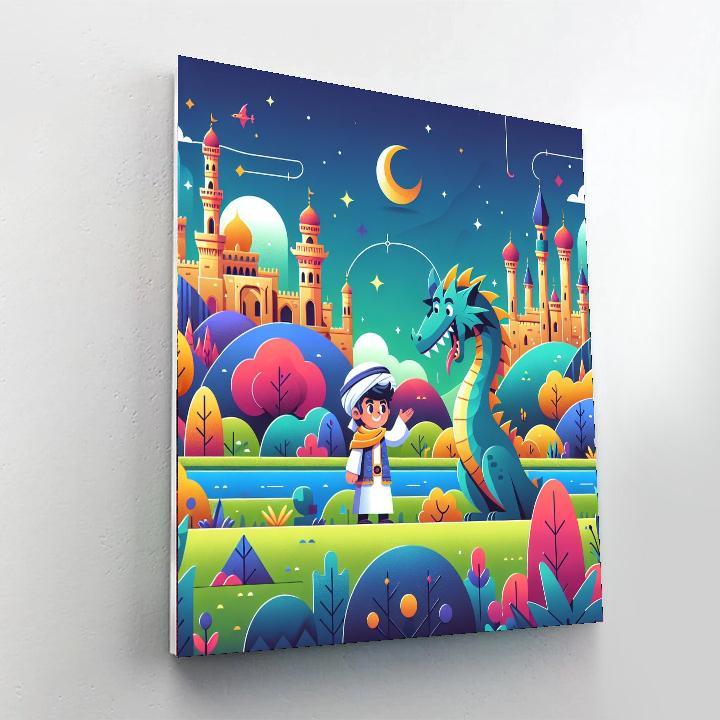 Dragon's Kingdom Journey Paint By Number