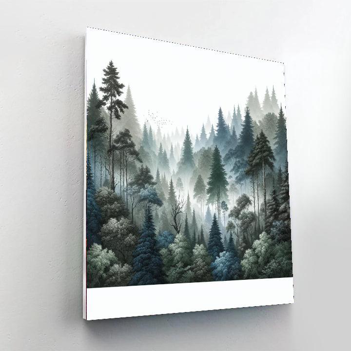 Forest Mysteries Awakening Paint By Number