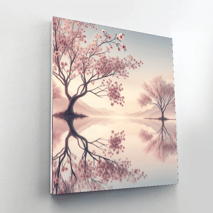 Serene Zen Landscape DIY Paint By Numbers