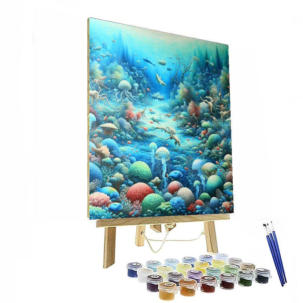 Underwater Ocean Dreams Numbered Painting Kits