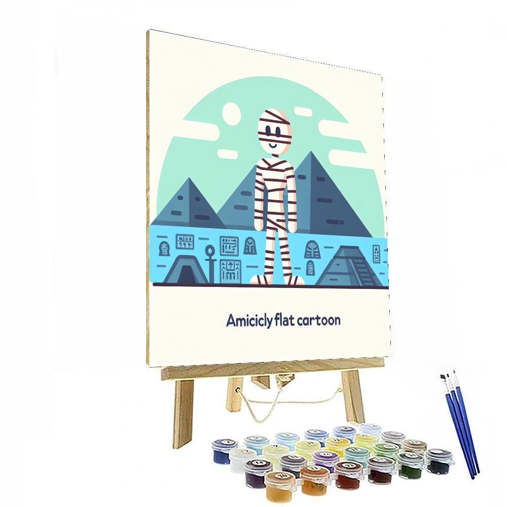 Adventure In Ancient Egypt DIY Paint By Numbers