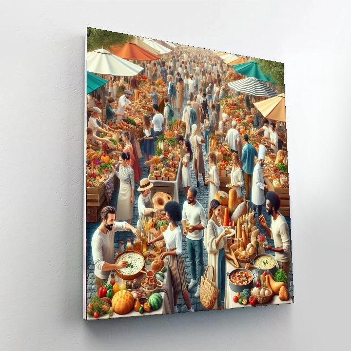 Bologna Food Festival - Italy Paint By Numbers