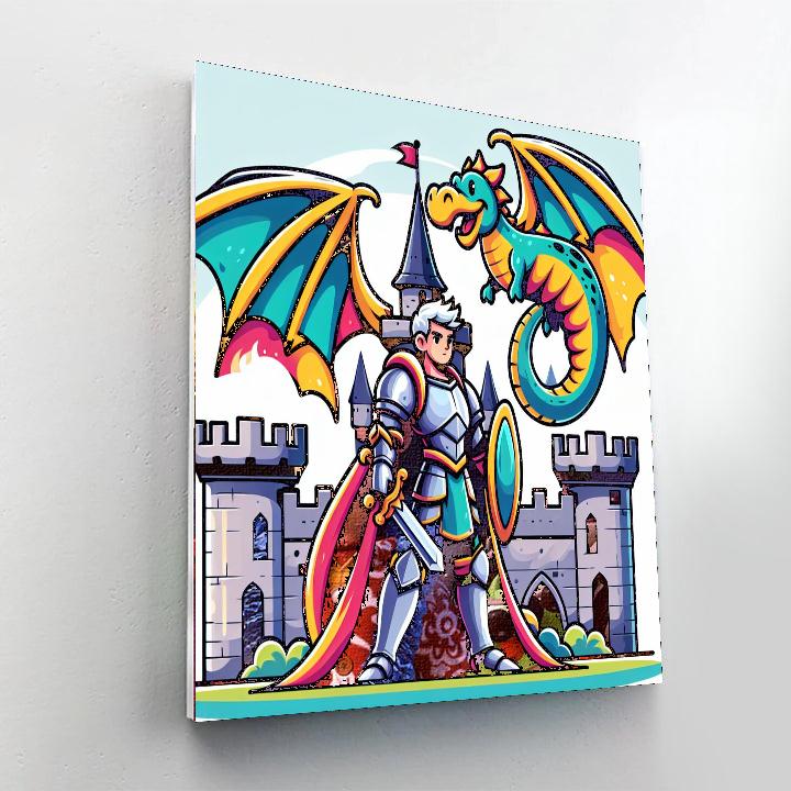 Epic Fantasy Adventures Painting Number Kit