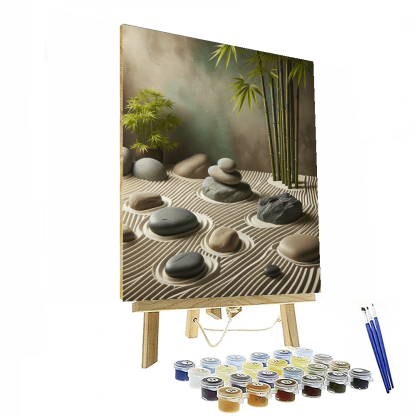 Serene Zen Garden Escape - DIY Painting By Numbers Kit – Artistry Rack