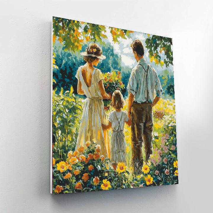 An Afternoon In The Garden Numbered Painting Kits