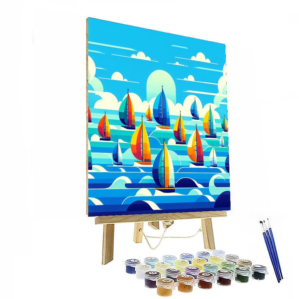Royal Regatta Numbered Painting Kits