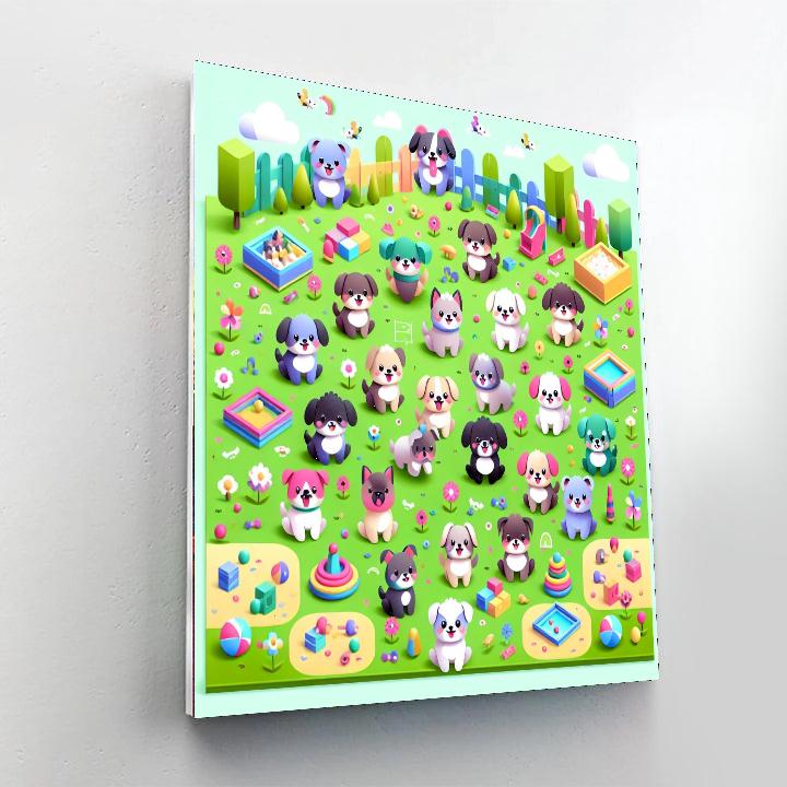 Puppy Pals Adventure Paint By Color