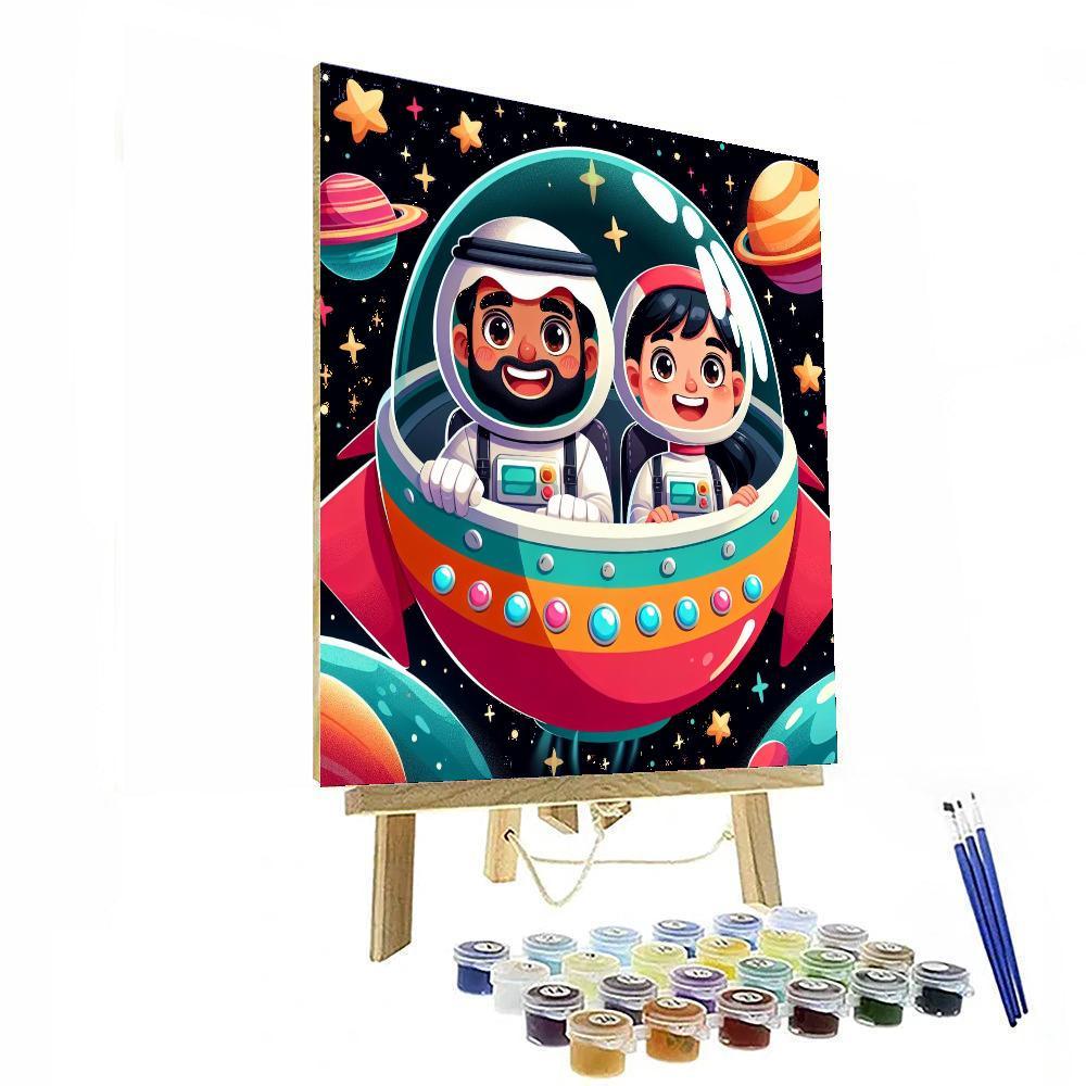 Super Space Adventures Paint By Number