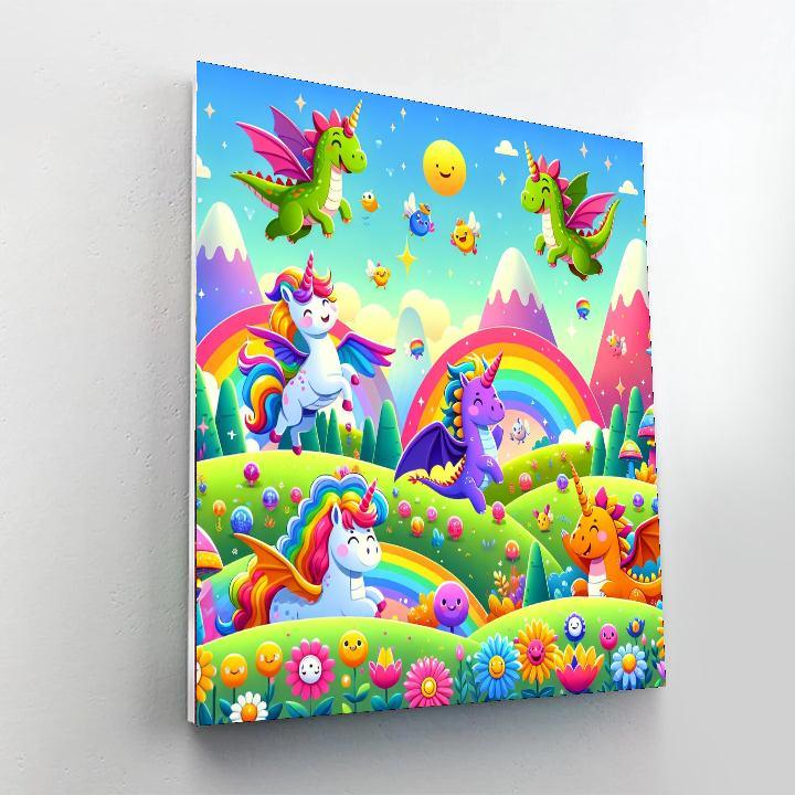 Magical Fantasy Adventures Paint By Numbers Kits