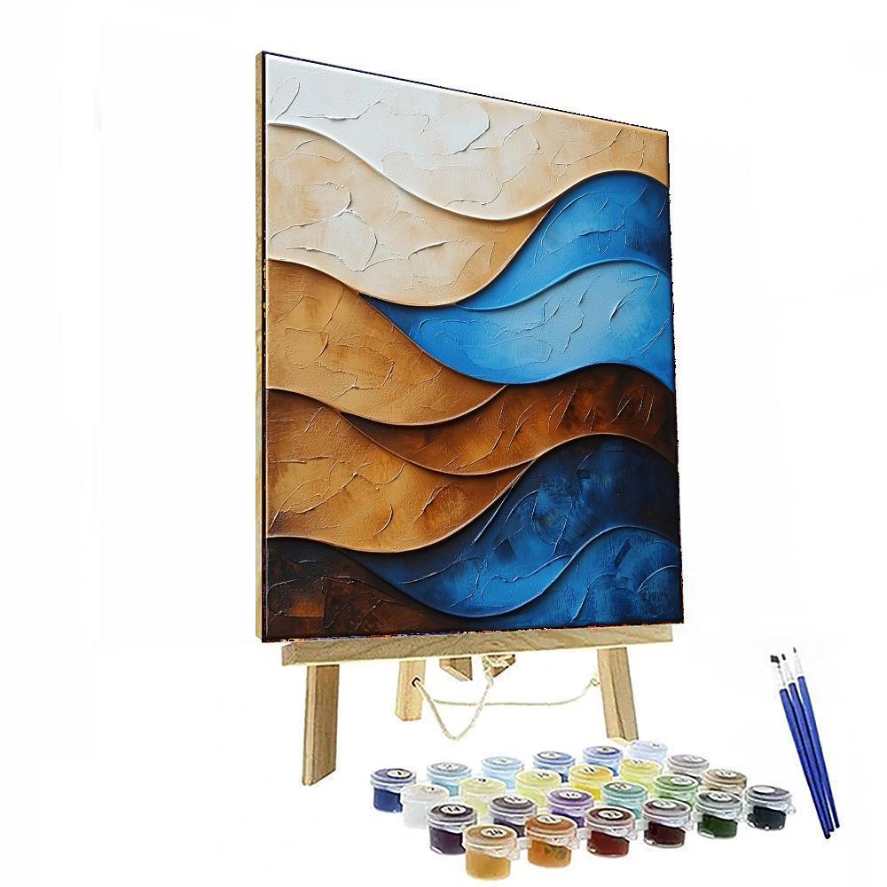 Michelangelo Inspired Elemental Unity  Paint By Color