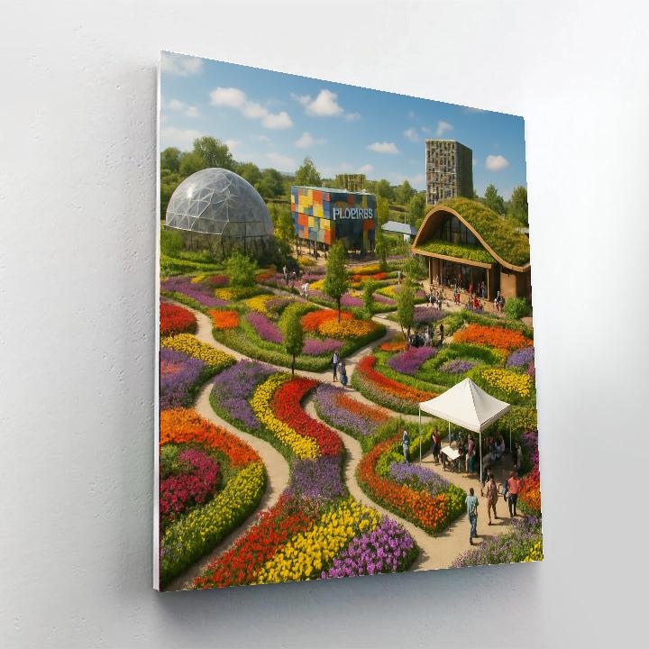 Floriade Expo - Almere, Netherlands Painting Number Kit